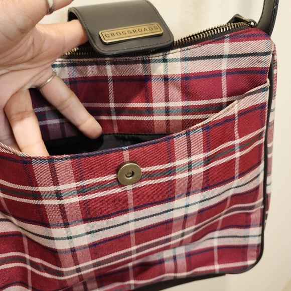 CROSSROADS Paid Red Crossbody bag - Picture 6 of 11